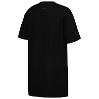 Women's Pro Standard Black Alabama Crimson Tide Tonal Neutral Mini T-Shirt Dress