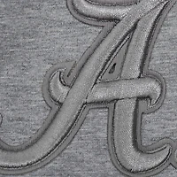 Women's Pro Standard Heather Charcoal Alabama Crimson Tide Tonal Neutral Boxy Cropped T-Shirt