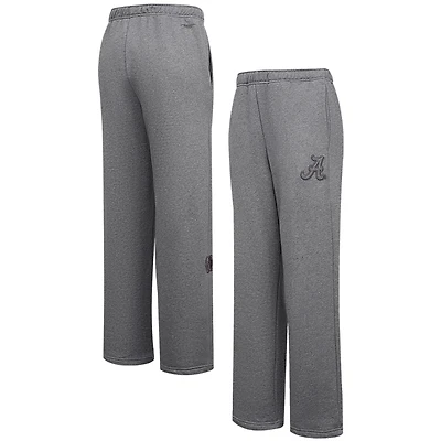 Women's Pro Standard Heather Charcoal Alabama Crimson Tide Tonal Neutral Relaxed Fit Fleece Sweatpants