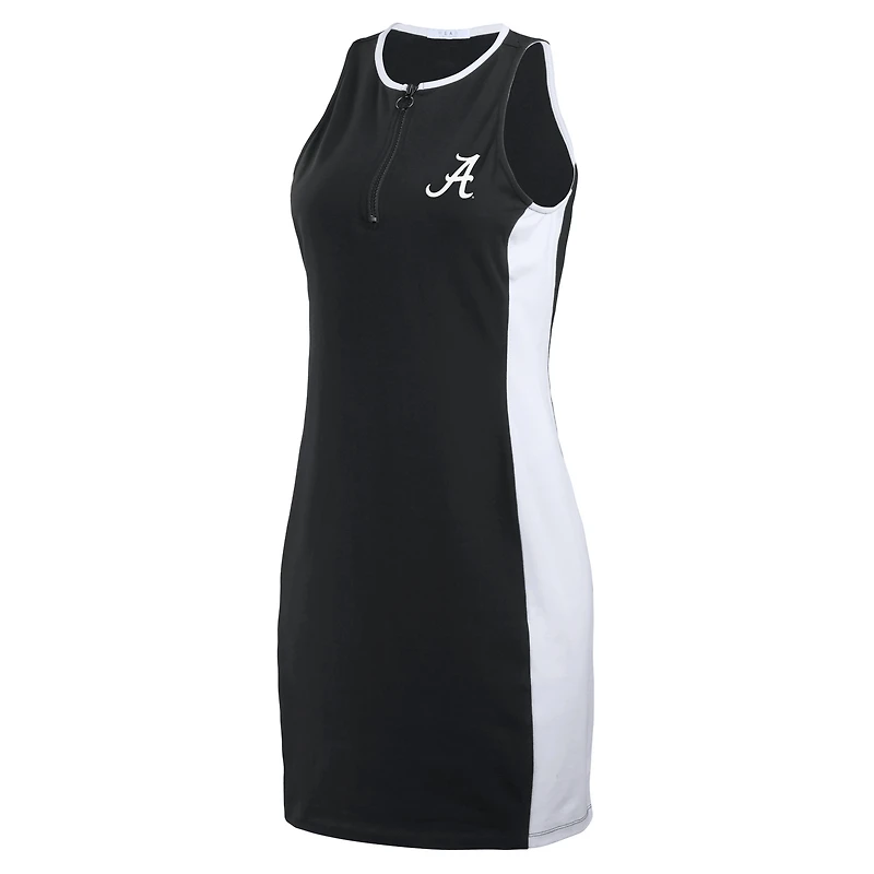 Robe débardeur WEAR by Erin Andrews noire Alabama Crimson Tide Bodyframing pour femmes