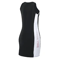 Women's WEAR by Erin Andrews Black Alabama Crimson Tide Bodyframing Tank Dress