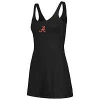 Robe à encolure dégagée avec logo ZooZatz pour femmes, noir Alabama Crimson Tide