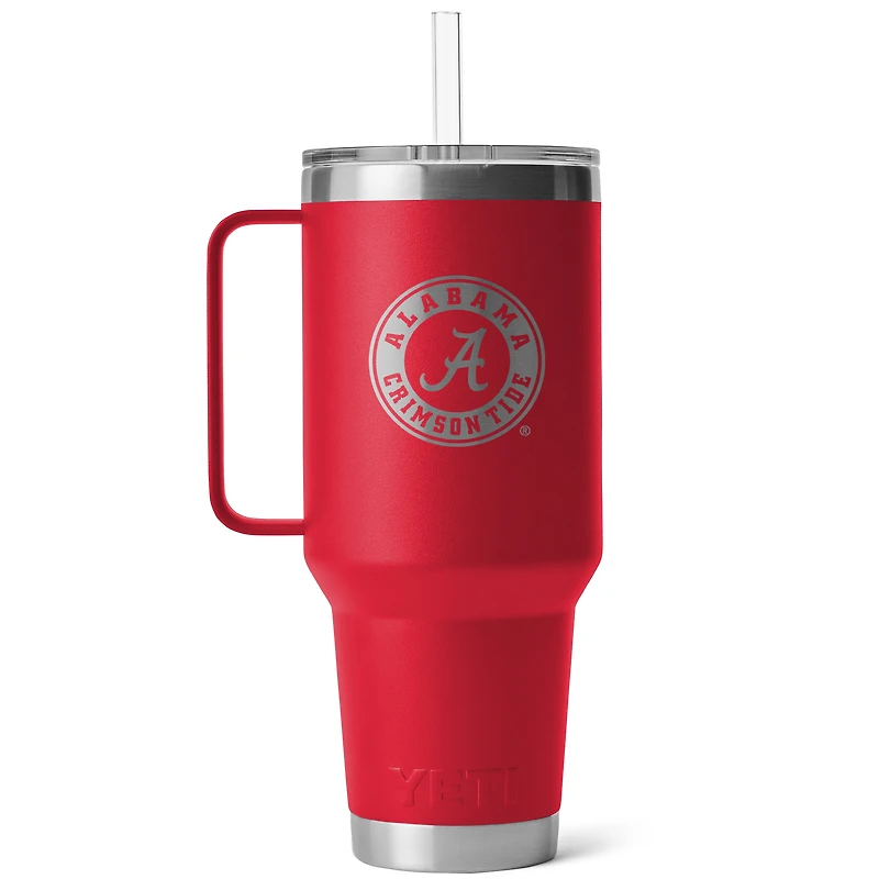 YETI Alabama Crimson Tide 42oz. Rambler Straw Mug