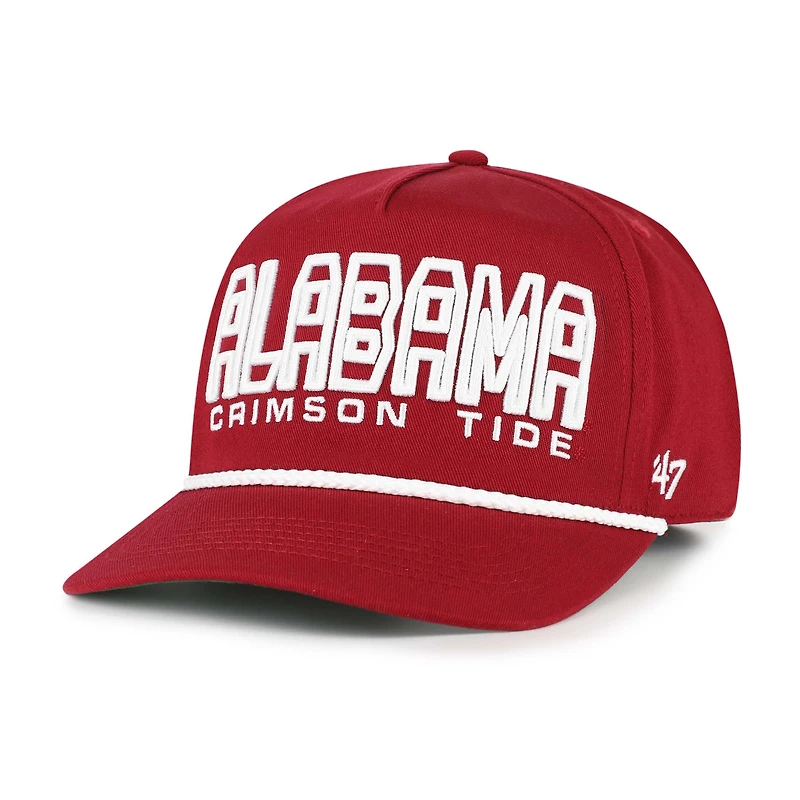 Youth '47 Crimson Alabama Crimson Tide Byline Hitch Adjustable Hat