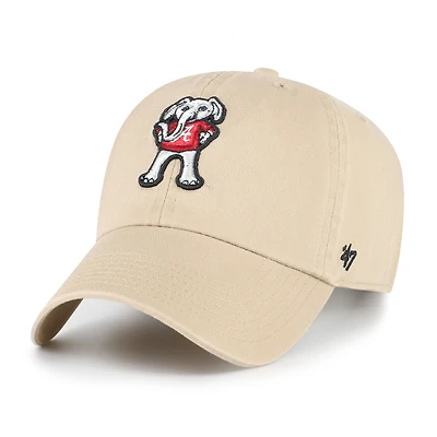 Casquette ajustable « 47 Khaki Alabama Crimson Tide Clean Up » pour jeunes