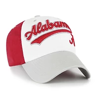 Youth '47  White Alabama Crimson Tide Scooter Clean Up Adjustable Hat