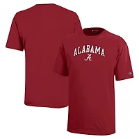 Youth Champion Crimson Alabama Tide Arch Over Logo T-Shirt