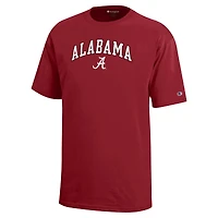 Youth Champion Crimson Alabama Tide Arch Over Logo T-Shirt