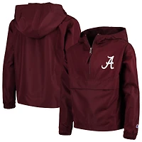 Youth Champion Crimson Alabama Tide Pack & Go Windbreaker Jacket