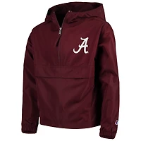 Youth Champion Crimson Alabama Tide Pack & Go Windbreaker Jacket