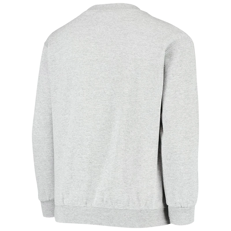 Youth Champion Heathered Gray Alabama Crimson Tide Powerblend Fleece Sweatshirt