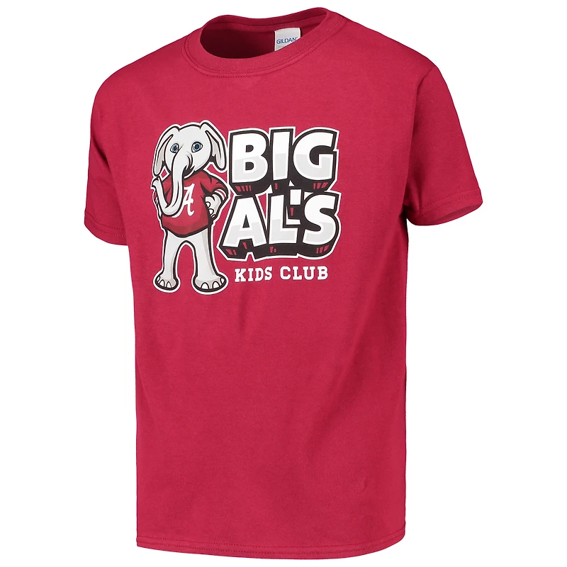 Youth Crimson Alabama Tide Big Al T-Shirt
