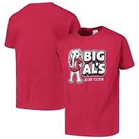 T-shirt Crimson Alabama pour jeunes Tide Big Al