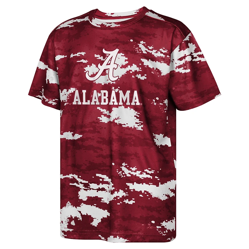 T-shirt sublimé pour jeunes Crimson Alabama Tide Scrimmage