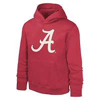 Sweat à capuche en polaire pour jeunes Crimson Alabama Tide Team Banner