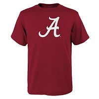 Youth Outerstuff Crimson Alabama Tide Primary Logo T-Shirt