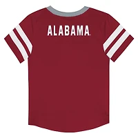 Youth Outerstuff Crimson Alabama Tide Red Zone Two-Piece V-Neck Top and Pants Set