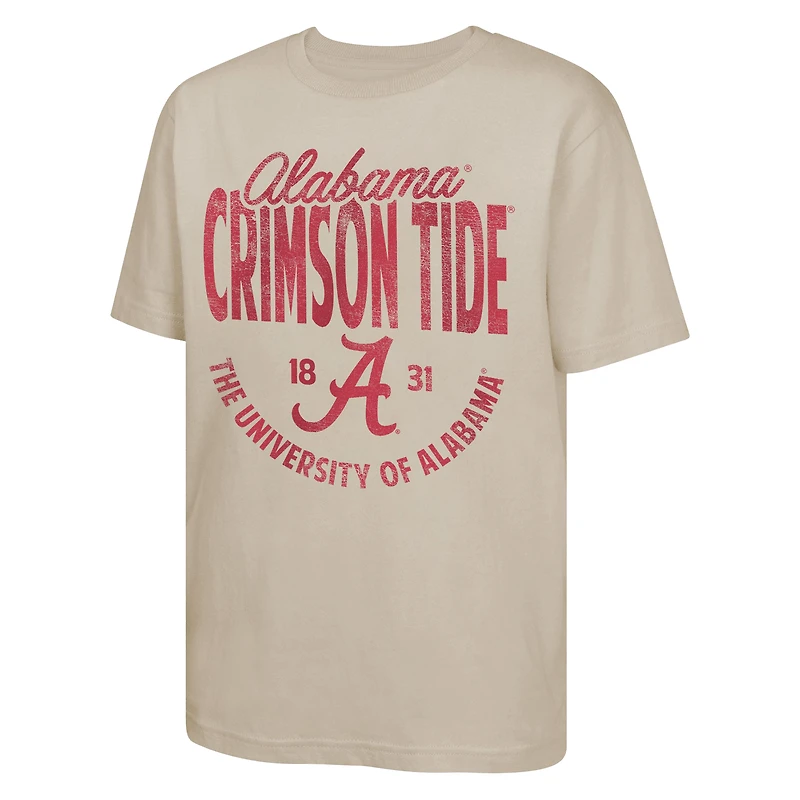 T-shirt Flash d'information pour jeunes de l'Alabama Crimson Tide