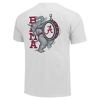 T-shirt blanc pour jeunes, couleurs de confort hyperlocal, Alabama Crimson Tide