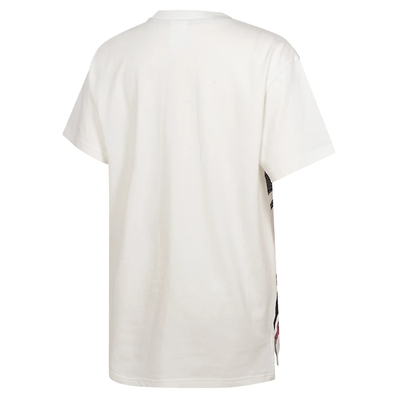 T-shirt surdimensionné blanc pour jeunes de l'Alabama Crimson Tide Let's Get Loud