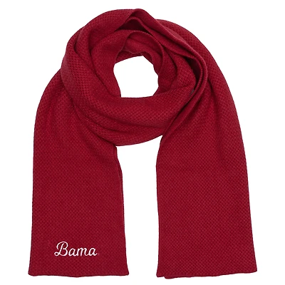 ZooZatz Crimson Alabama Crimson Tide Fashion Knit Scarf