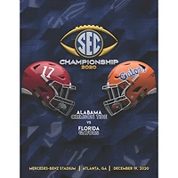Programme de la journée de championnat de football SEC 2020 entre Alabama Crimson Tide et Florida Gators