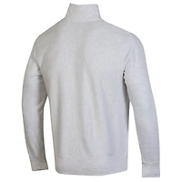 Men's Champion Gray Alabama State Hornets Reverse Weave Quarter-Zip Jacket