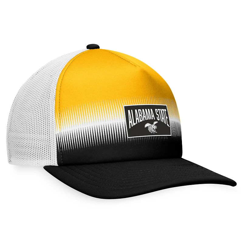 Casquette réglable en mousse Top of the World Alabama State Hornets Daybreak pour homme, noir/doré