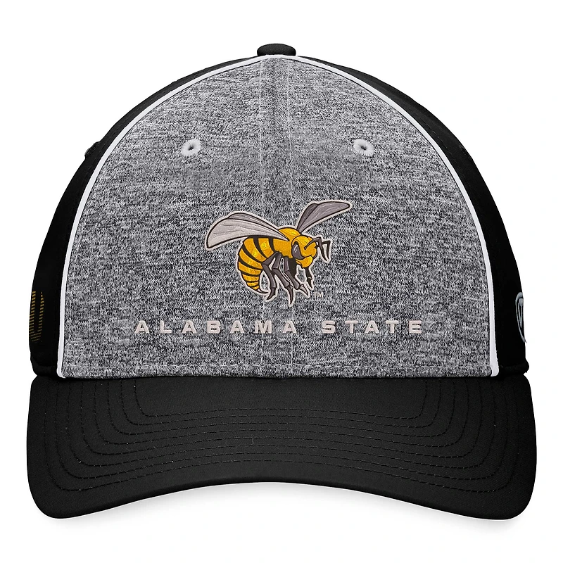 Men's Top of the World Heather Gray Alabama State Hornets Nimble Adjustable Hat