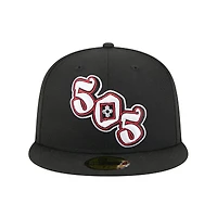 Men's New Era  Black Albuquerque Isotopes Theme Nights 59FIFTY Fitted Hat
