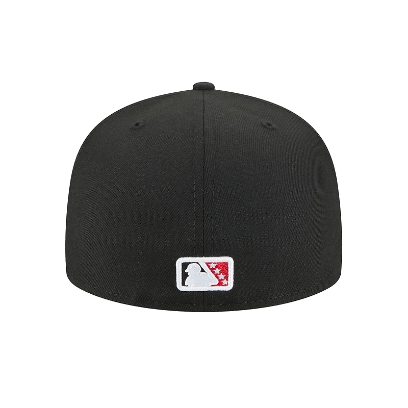 Men's New Era Black Albuquerque Isotopes Theme Nights 59FIFTY Fitted Hat