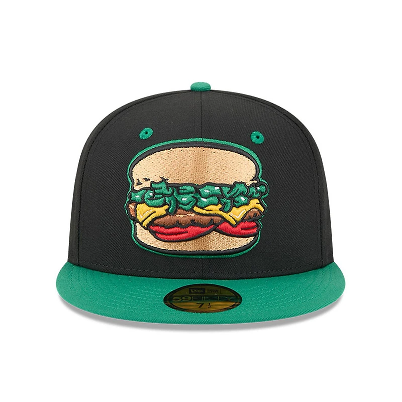 Casquette ajustée 59FIFTY Albuquerque Isotopes Theme Nights noire New Era pour homme
