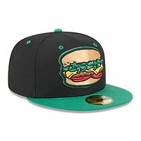 Casquette ajustée 59FIFTY Albuquerque Isotopes Theme Nights noire New Era pour homme