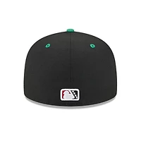 Casquette ajustée 59FIFTY Albuquerque Isotopes Theme Nights noire New Era pour homme