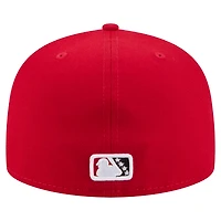 Casquette ajustée 59FIFTY rouge New Era Albuquerque Isotopes Authentic Collection pour homme