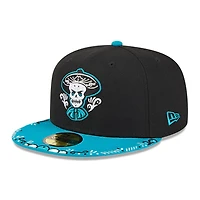 Casquette ajustée New Era 59FIFTY pour homme, noire et bleue, Albuquerque Isotopes 2026 Copa De La Diversion
