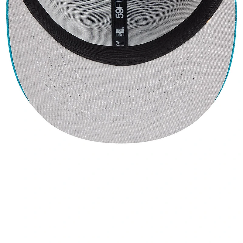 Casquette ajustée New Era 59FIFTY pour homme, noire et bleue, Albuquerque Isotopes 2026 Copa De La Diversion