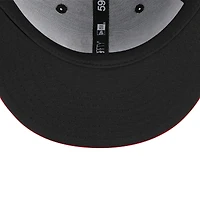 Men's New Era Black/Red Albuquerque Isotopes Marvel x Minor League 59FIFTY Fitted Hat