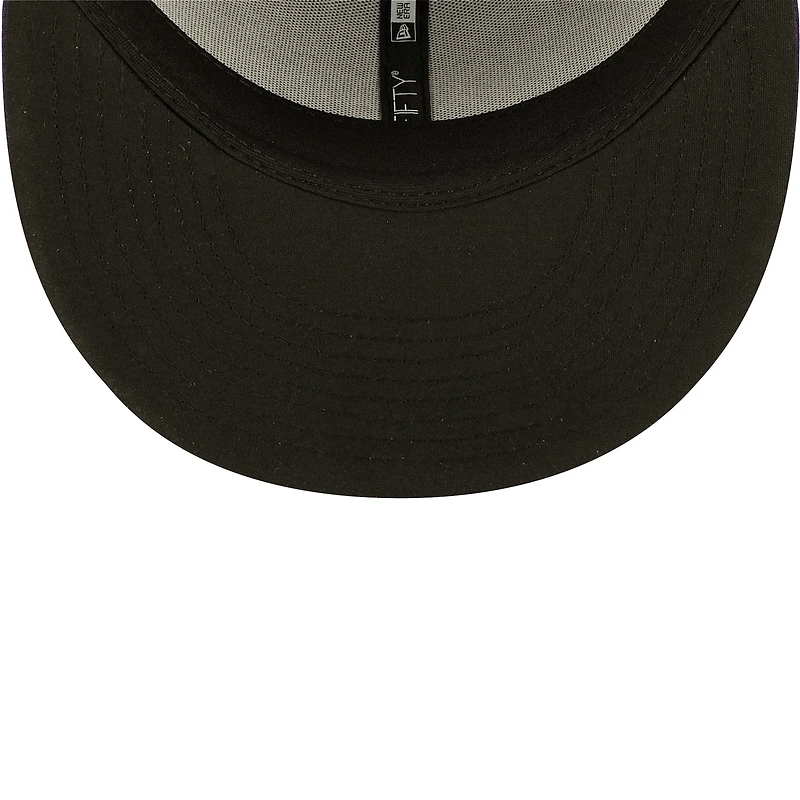 Men's New Era Black Albuquerque Isotopes Alternate Logo 2 Authentic Collection 59FIFTY Fitted Hat