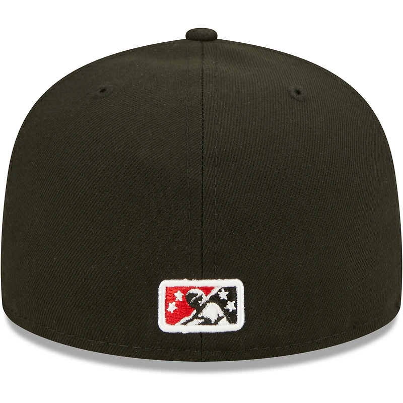 NWE ALBISO BLACK HOME MIB AUTHENTIC COLLECTION 59FIFTY HATMENHIC