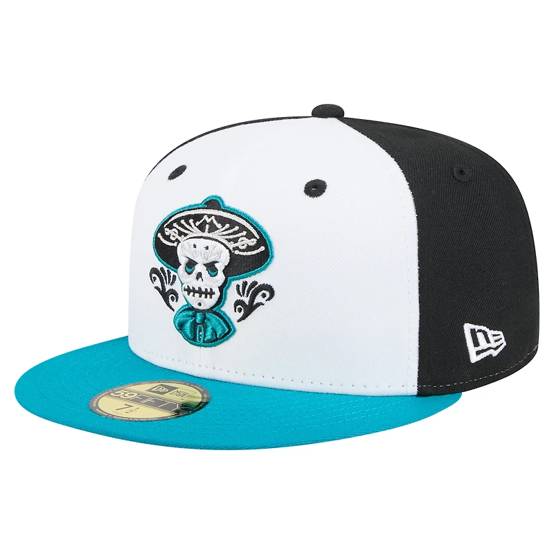 Men's New Era Black Albuquerque Isotopes Copa de la Diversión 59FIFTY Fitted Hat