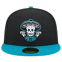 Casquette ajustée New Era noire Albuquerque Isotopes Copa de la Diversión 59FIFTY pour hommes