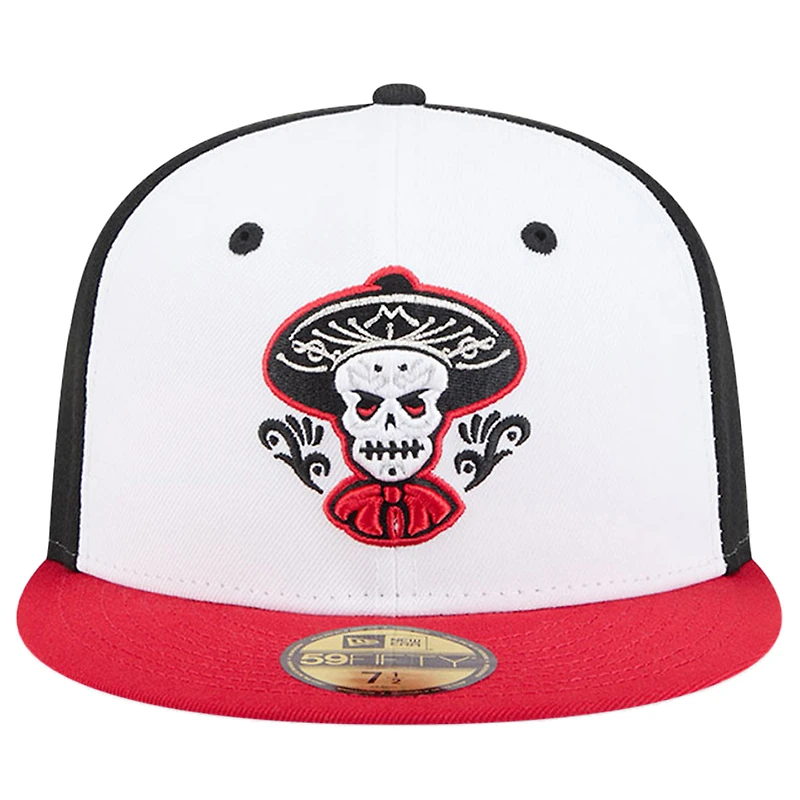 Men's New Era Black Albuquerque Isotopes Copa de la Diversión 59FIFTY Fitted Hat