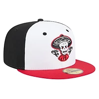 Men's New Era Black Albuquerque Isotopes Copa de la Diversión 59FIFTY Fitted Hat