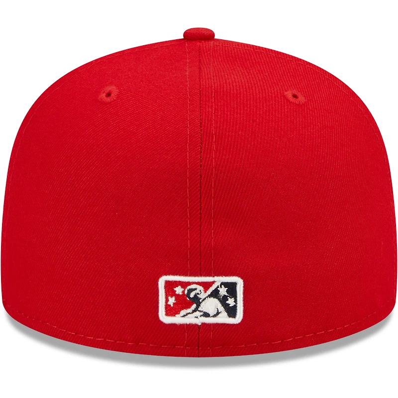 NWE ALBISO RED ALT MIB AUTHENTIC COLLECTION 59FIFTY HATMENHIC