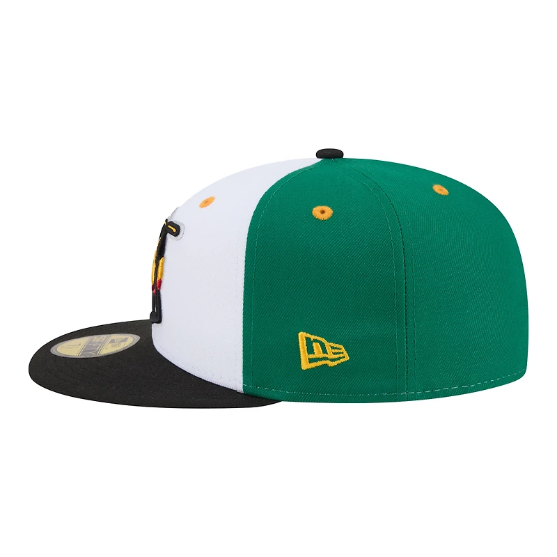 Men's New Era  White/Black Albuquerque Isotopes Minor League Theme Nights 59FIFTY Fitted Hat
