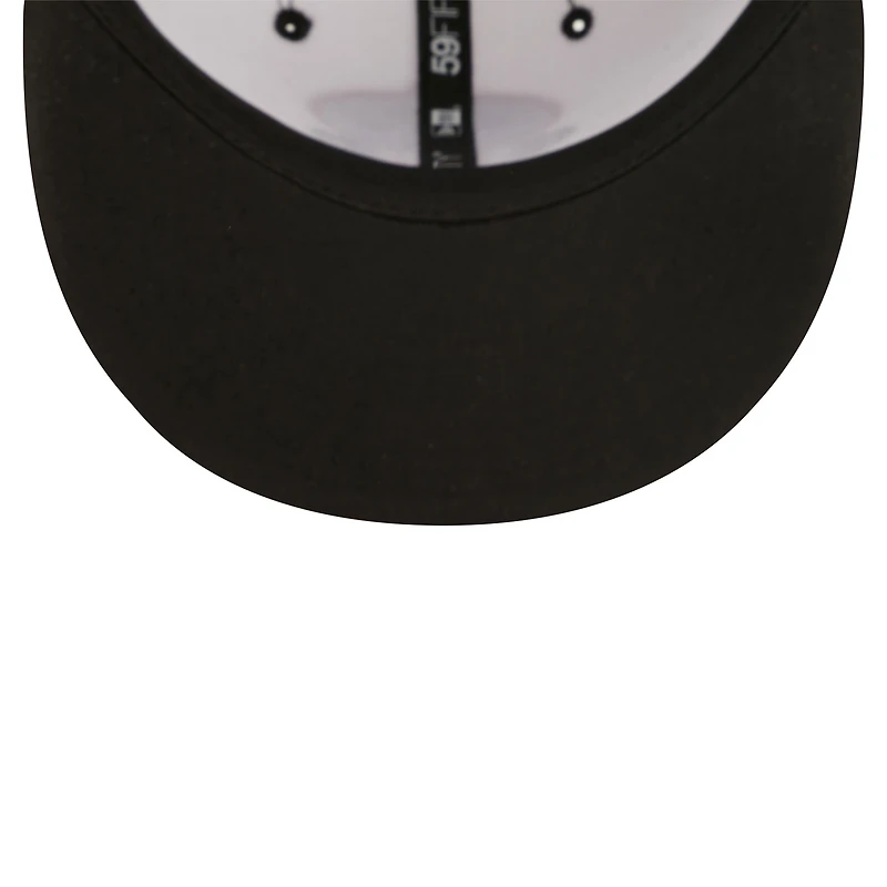 Casquette ajustée 59FIFTY Mariachis De Nuevo México Copa La Diversion New Era pour homme, blanc/rouge