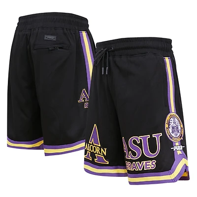 Short classique universitaire Pro Standard Alcorn State Braves noir pour homme