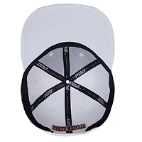 Men's Pro Standard White Alcorn State Braves Arch Over Wool Snapback Hat