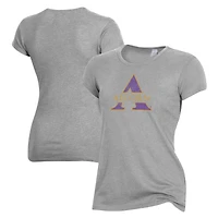 T-shirt gris souvenir des Braves d'Alcorn State pour femme
